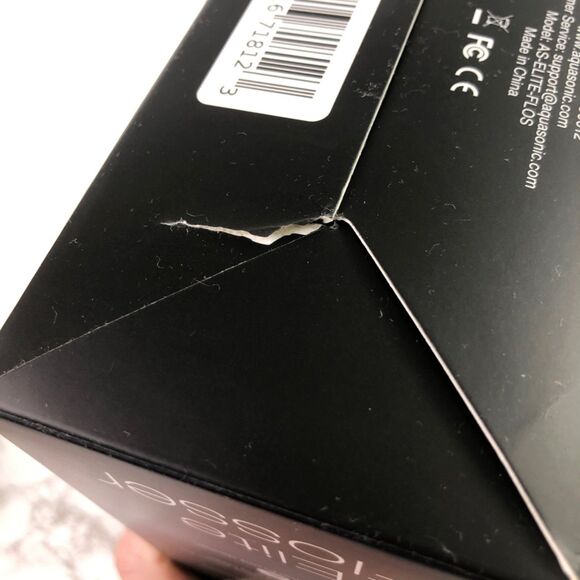 NIB Aquasonic Elite Rechargeable Water Flosser Oral Irrigator in Black - Picture 10 of 10